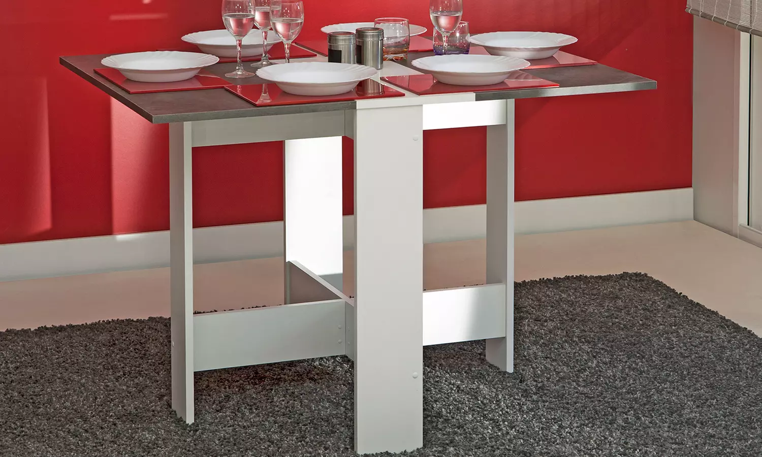 Table pliable Papillon, jusqu'à six 6 places - Primary Image