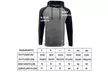Blu Apparel Herren Baseball Style Hoodie - Second Medium
