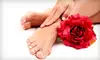 $19 for a Spa Mani-Pedi and Glass of Champagne at The Magical Touch Salon & Day Spa in Woodside ($44 Value)