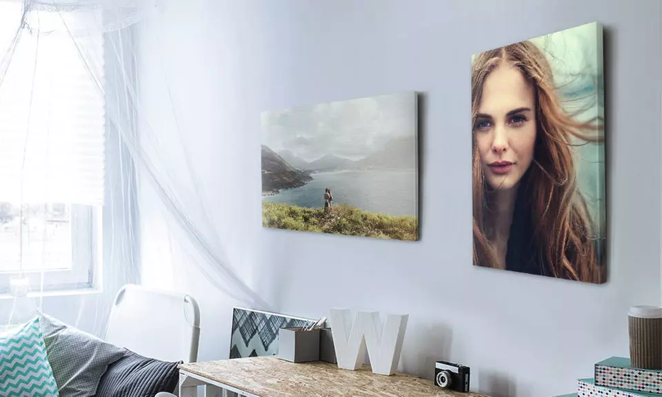 One or Two Extra-Large Custom Canvas Prints from BestCanvas (Up to 88% Off). Four Sizes Available. - Primary Image