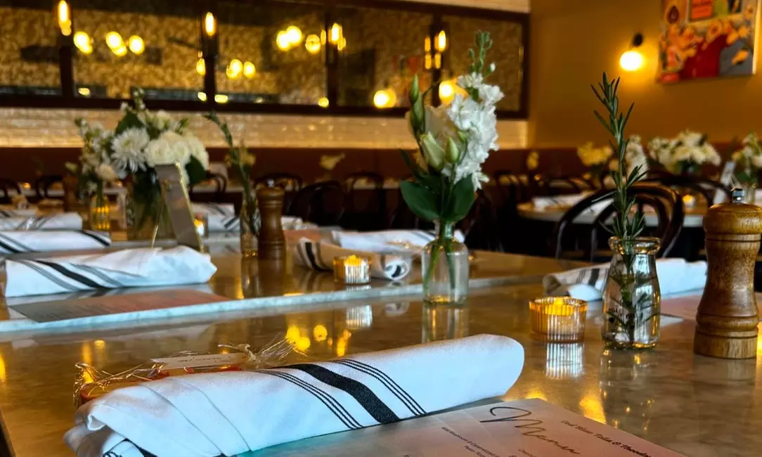 $100 or $200 to Spend on Food and Drinks at Upscale French Brasserie 