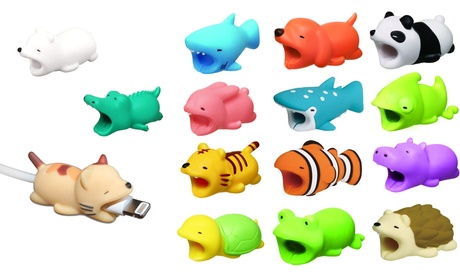 Fino a 15 proteggi cavo a forma di animale