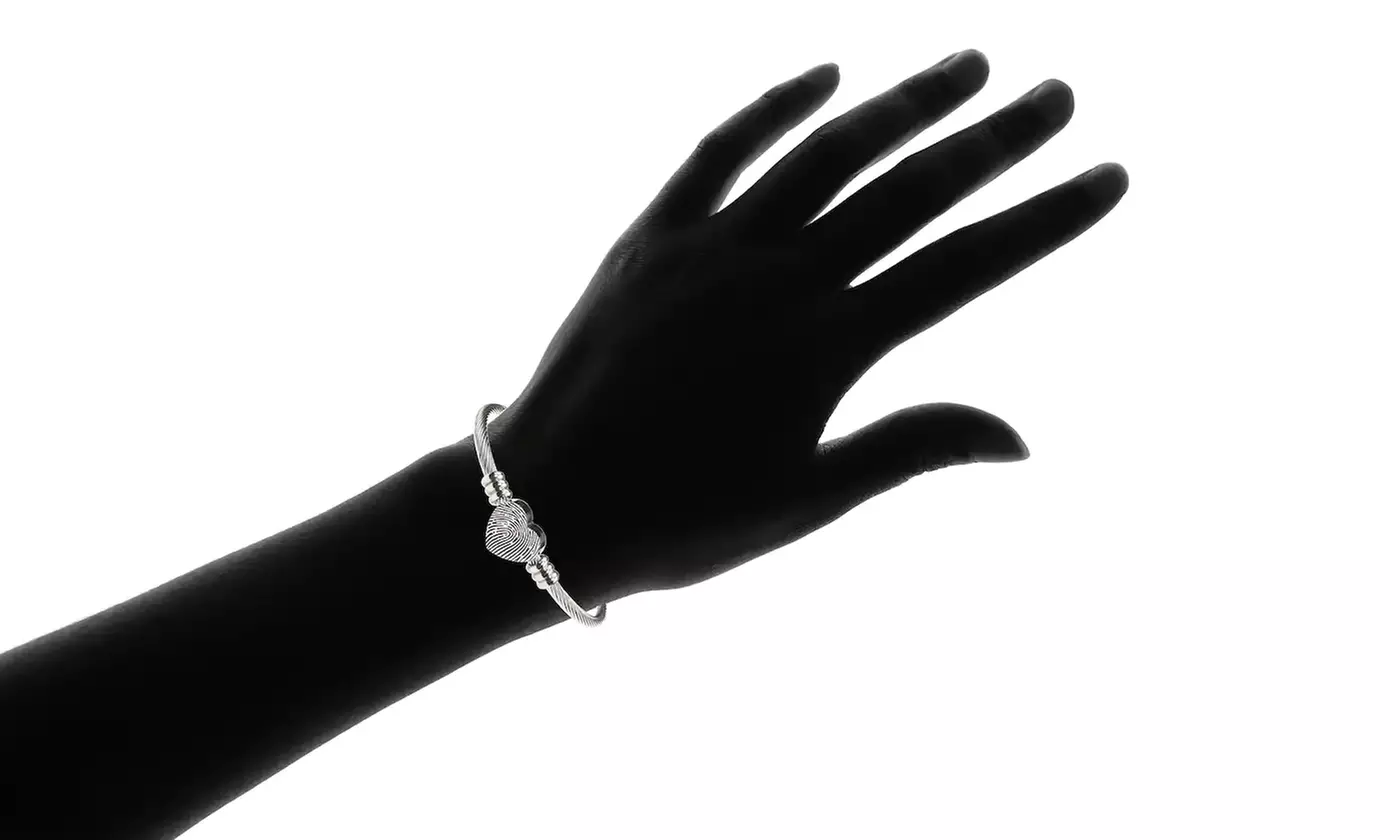 Pers. Herz-Armreif mit Buchstabe