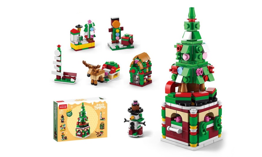 Image 9: Christmas Lego Inspired Building Blocks 