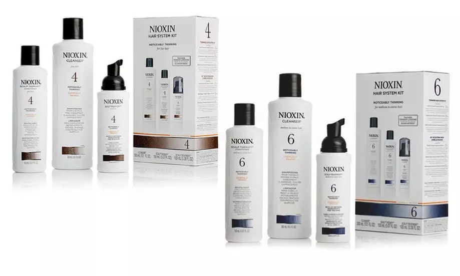 Nioxin Shampoo, Conditioner, and Treatment Set (3-Piece) - Primary Image