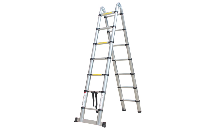 Image 19: Herzberg uitschuifbare ladder