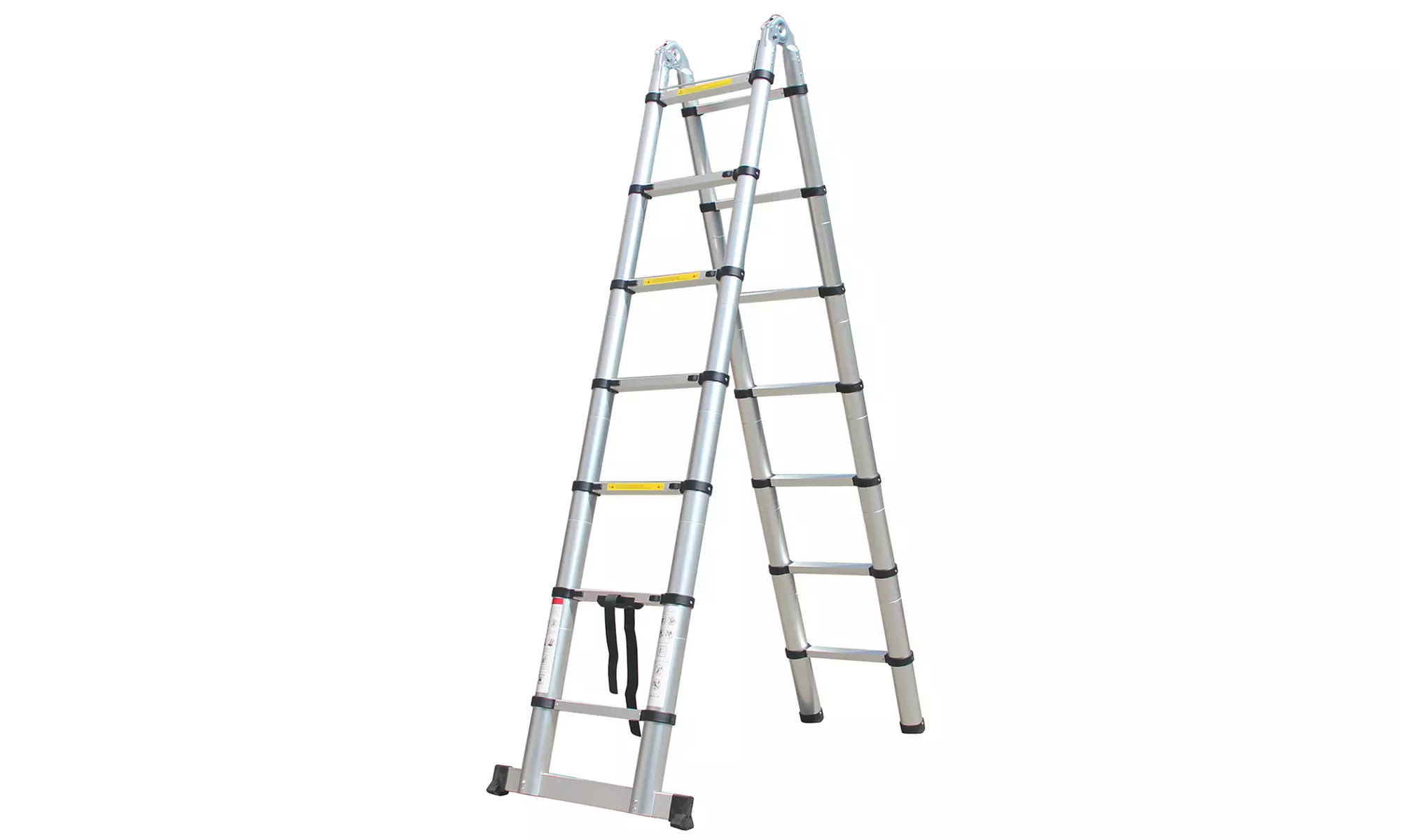 Échelle télescopique en aluminium rétractable de Herzberg