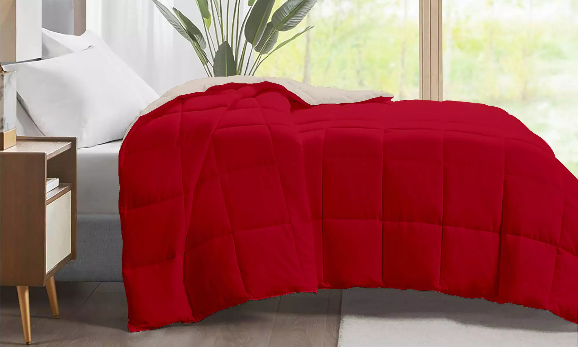 Edredón suave y cálido lavable a máquina