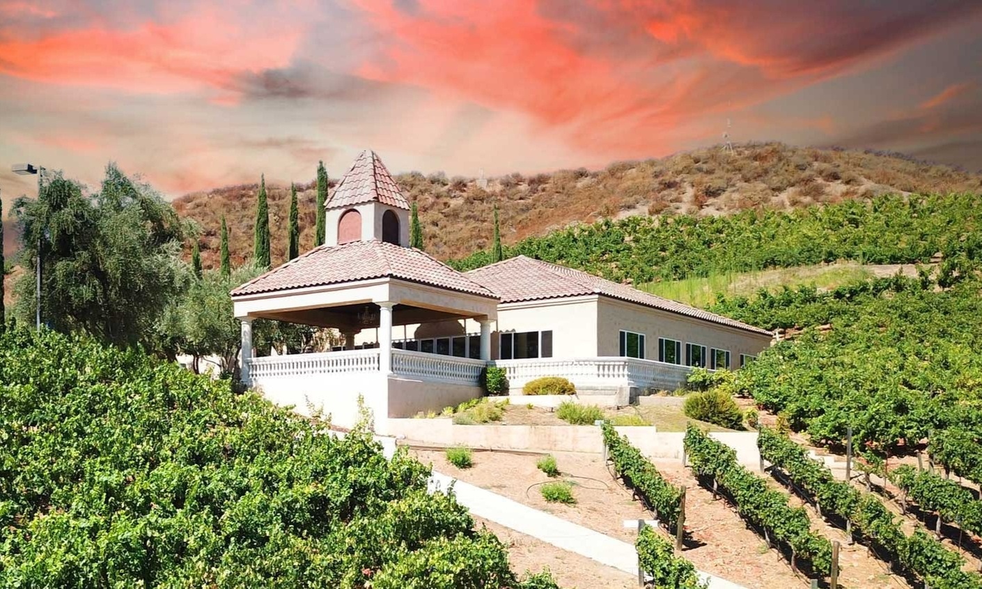 Savor award-winning wines in a 104 feet underground Wine Cave