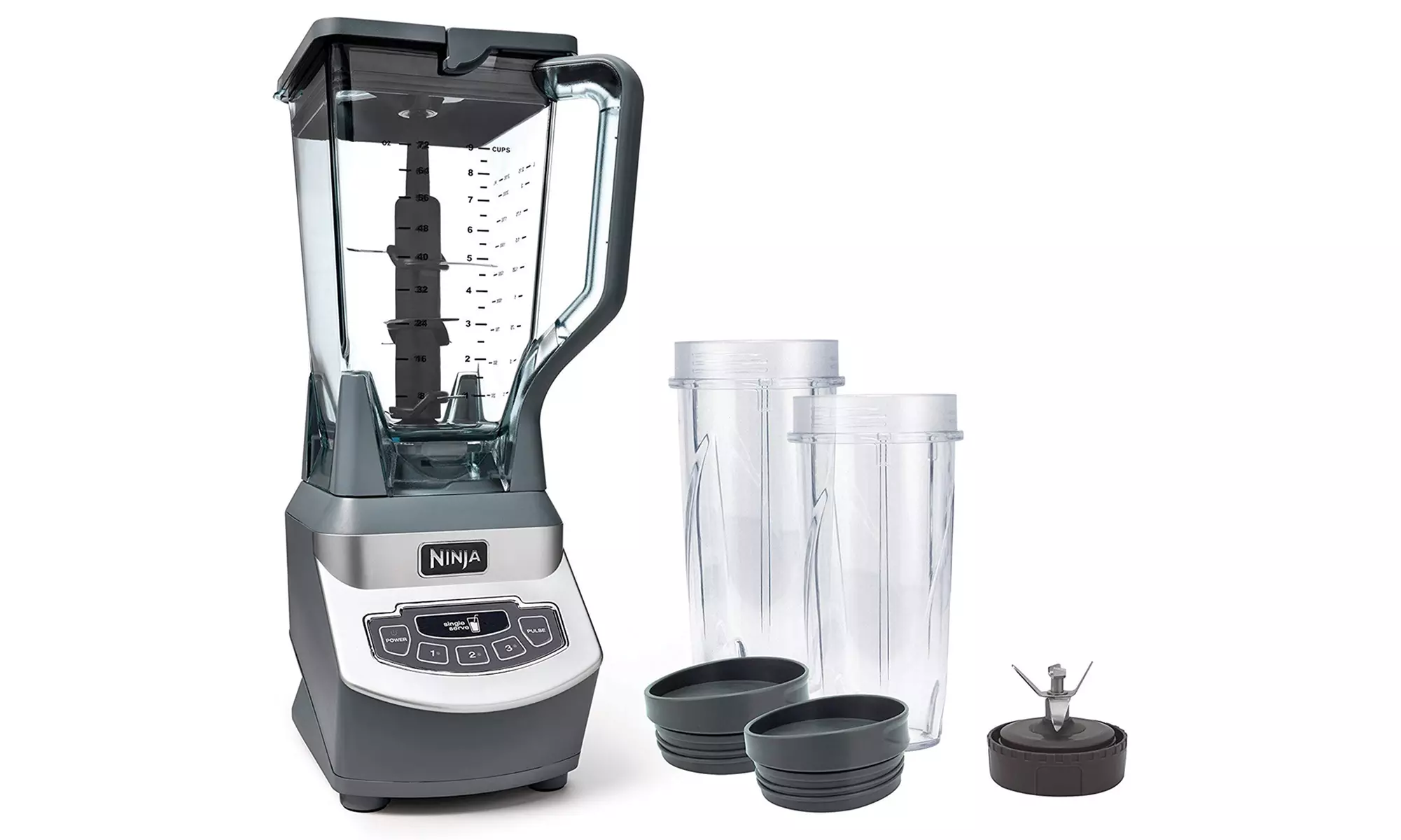 Ninja BL660 Professional Blender with Single Serve Nutri Ninja Cups - Primary Image