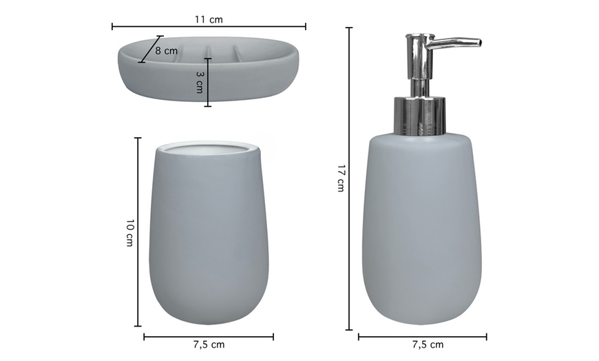 Image 4: Set de salle de bain en céramique