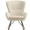 Image 2: Rocking Chair with Detachable Cushion