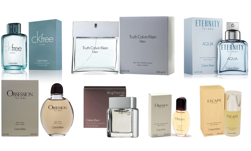 Image 1: Calvin Klein Men's Eau de Toilette or Aftershave Range