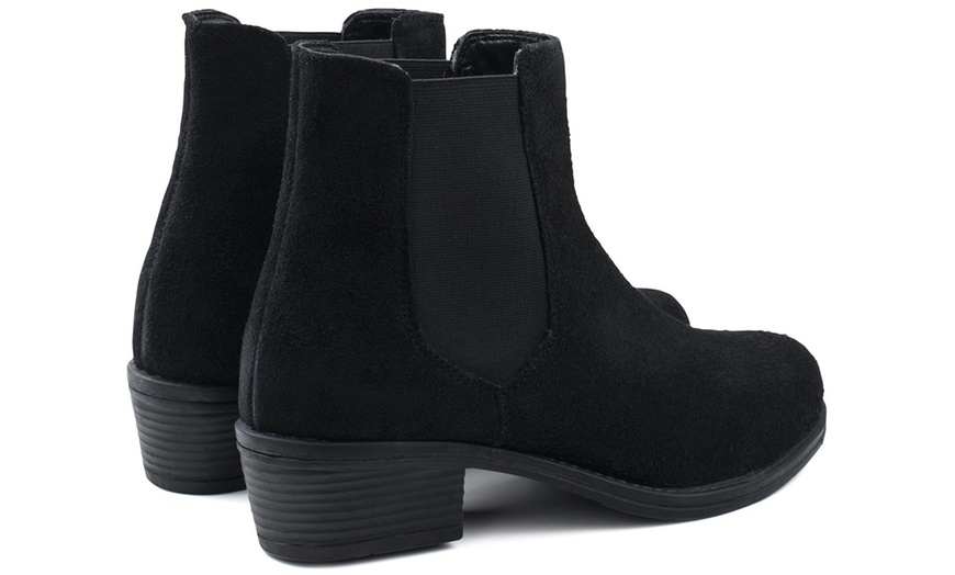 Image 5: Redfoot Suede Chelsea Boots