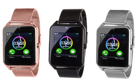 Smartwatch AK-Z60 multifunzione con camera integrata, disponibile in 3 colori