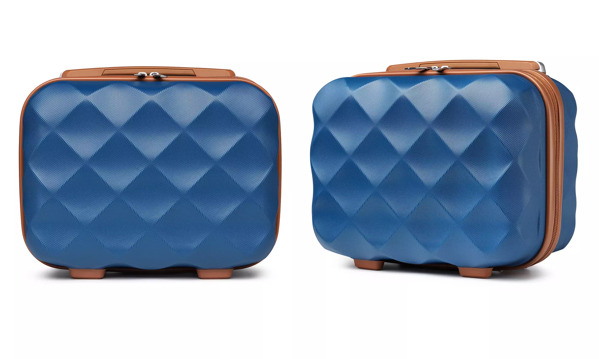 Valise en ABS et polycarbonate avec design élégant en losange
