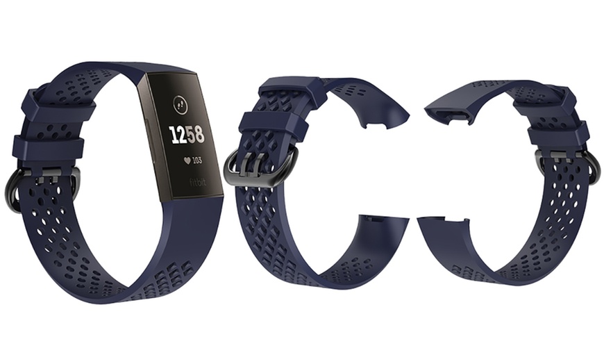 Image 7: Watch Band for Fitbit Charge 3