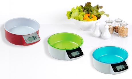 Bilancia da cucina elettronica digitale Silvano, disponibile in 3 colori