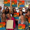 Image 6: Up to 29% Off Groovy Paint and Sip Classes at The Paint Sesh