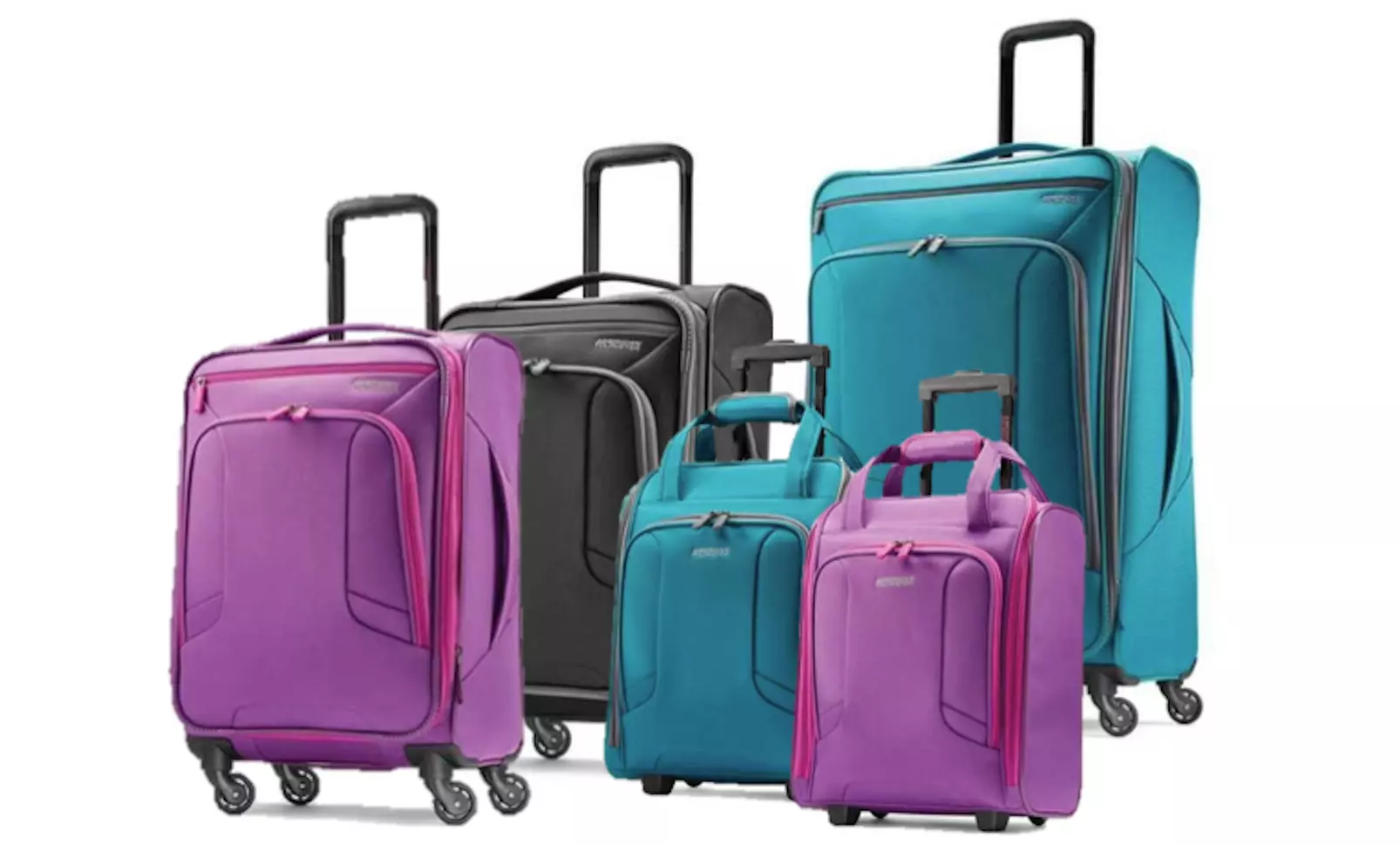 American Tourister 4 Kix Expandable Spinner Luggage (21", 25", 28", or Underseat Carry-On Tote) - Primary Image