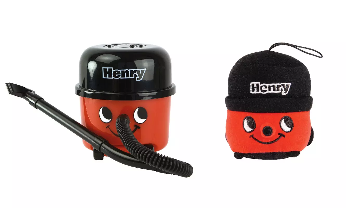 Paladone Henry Desktop Hoover and Microfibre Cleaner - Primary Image