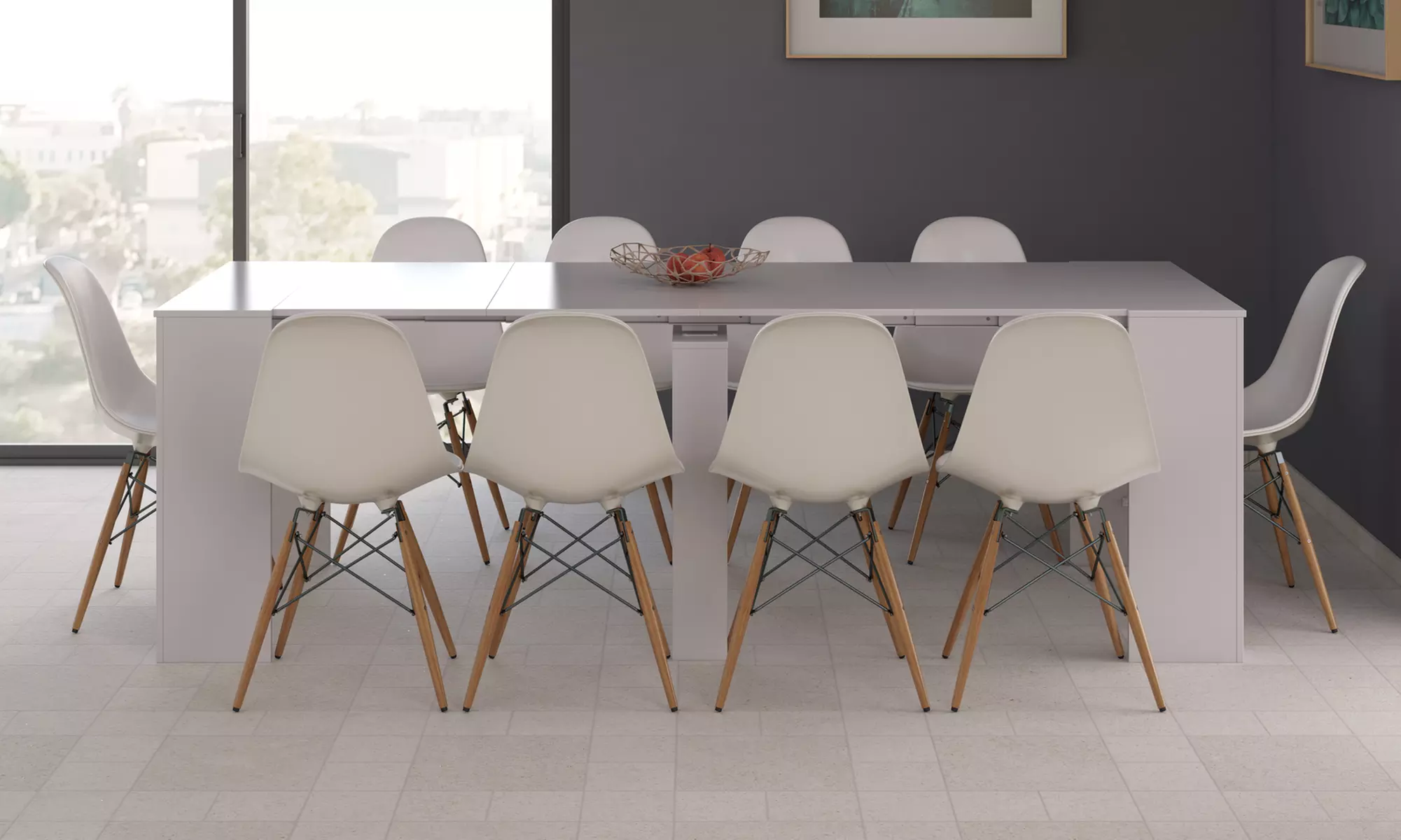 Ausziehbarer Konsolentisch „Prime"