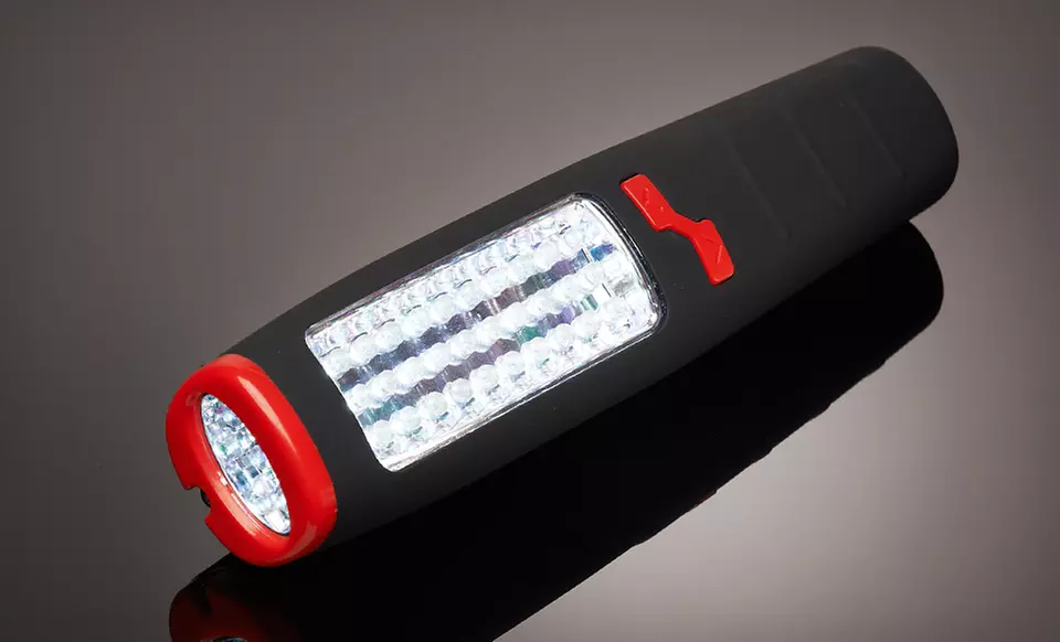 $5.99 for a Thinktank Technologies 30-LED Work Light with Built-In 7-LED Flashlight ($24.99 List Price). Free Returns. - Primary Image