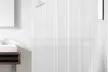 Waterproof Peva 10 Gauge Shower Curtain Liner with Magnets - Second Medium