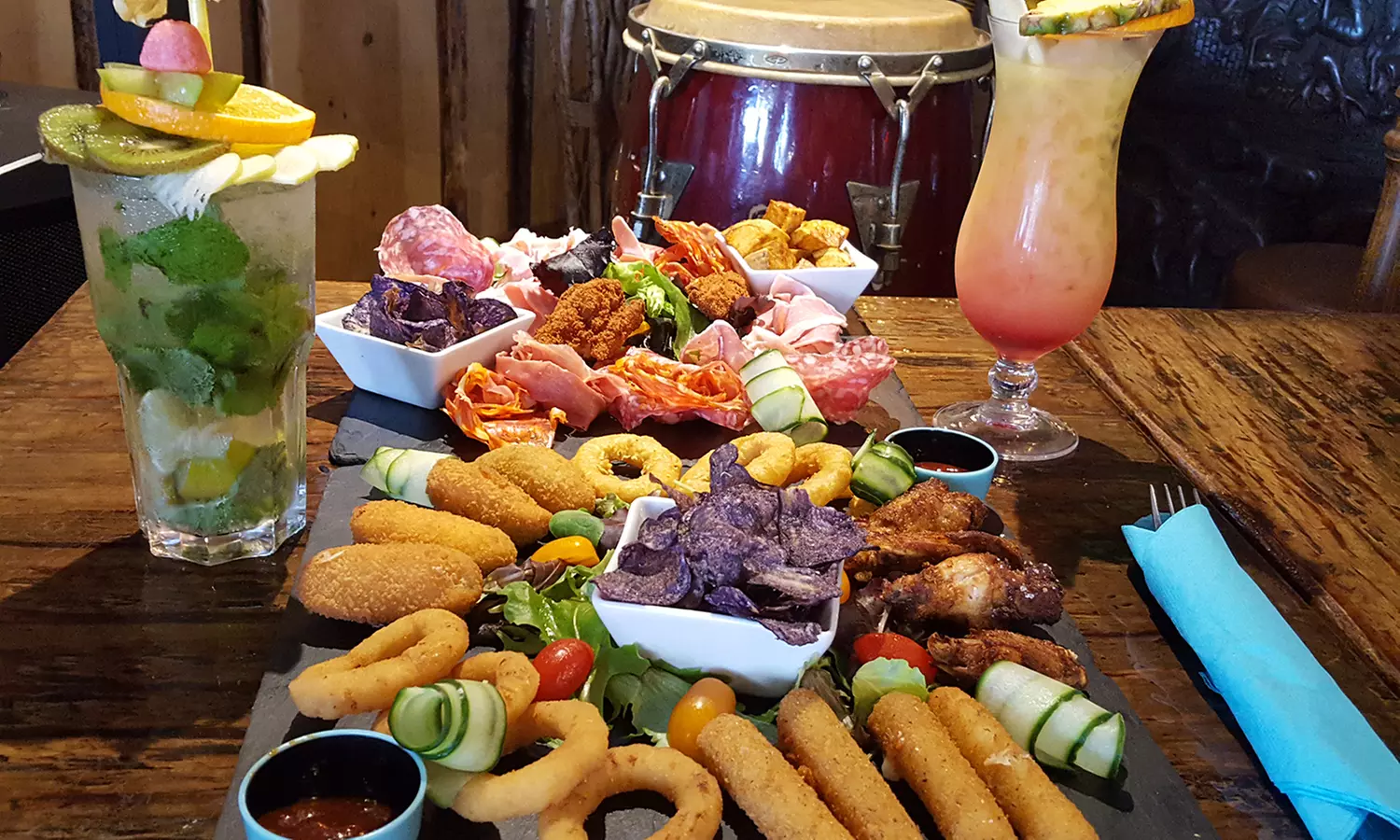 Jusqu'à 55% de remise sur Tapas chez Tree Bo By Djembe