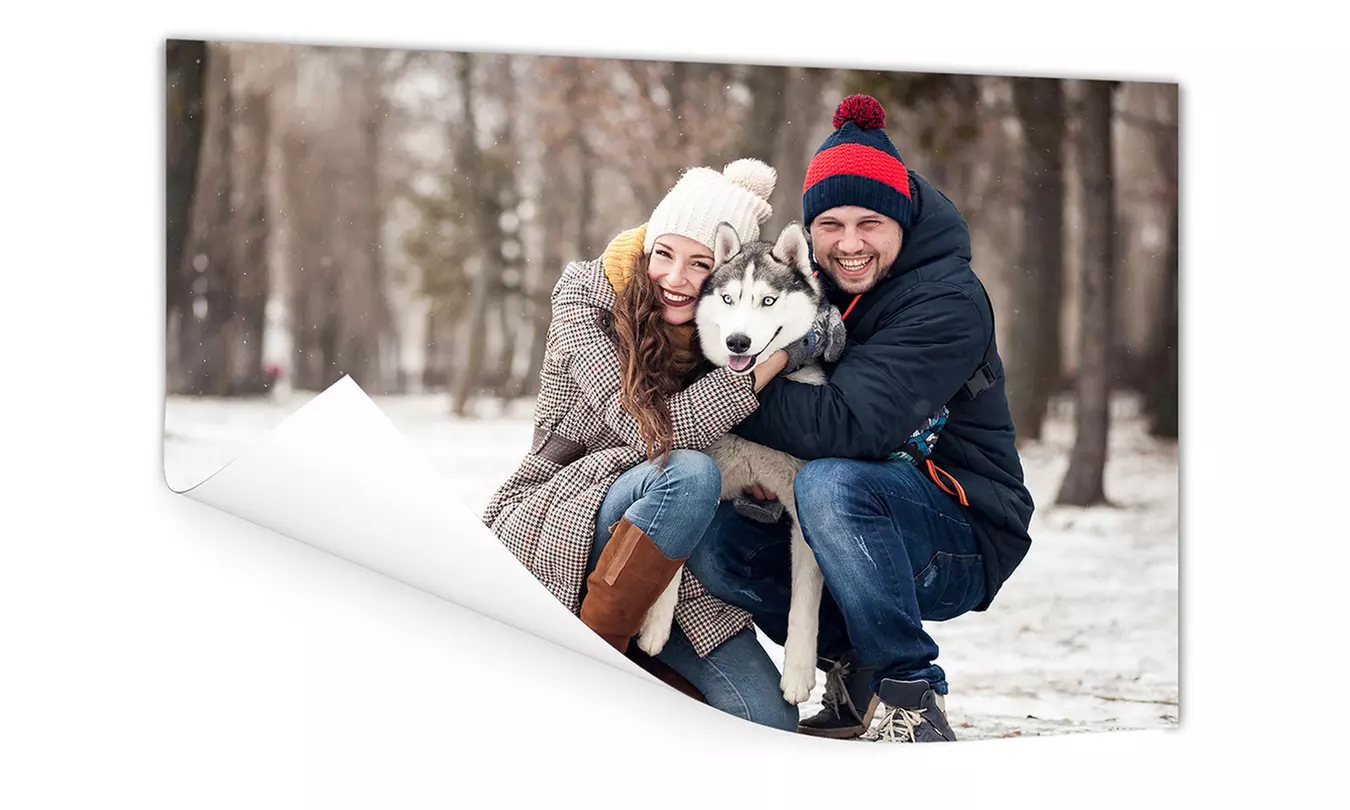 Personalisierbare Hexagon-Fotos als Set in verschiedenen Größen