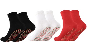 Tourmaline Self-Heating Magnetic Socks