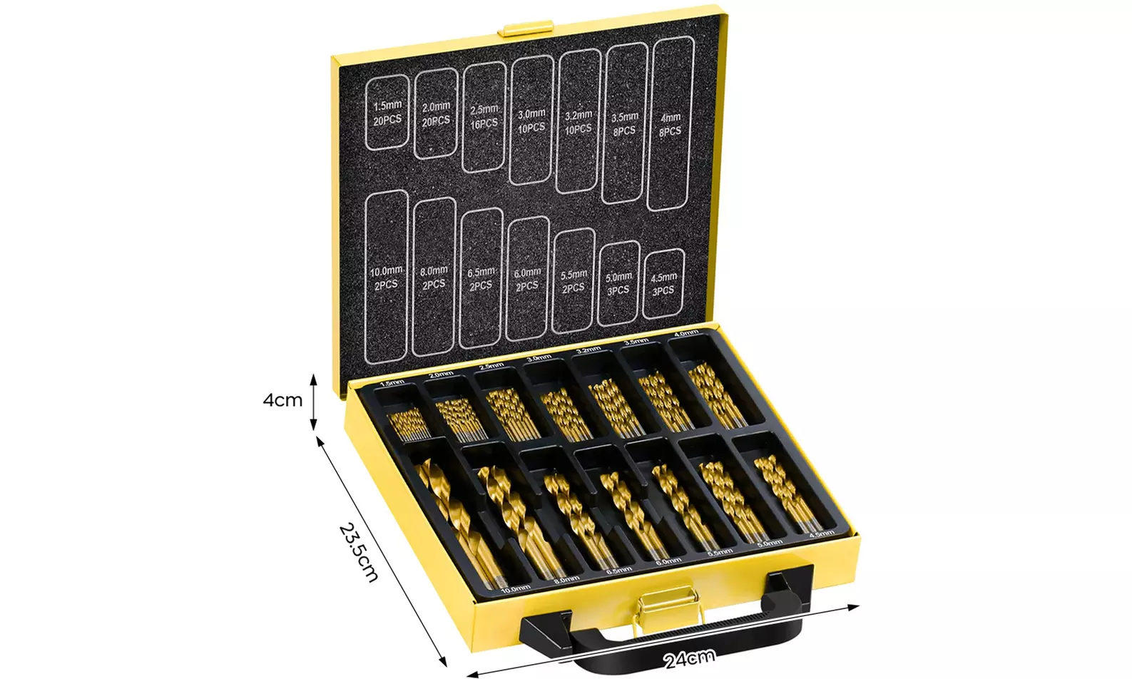 100-delige boorbitset