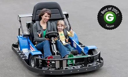 Amusement-Park Outing for Two or Four with 18 Holes of Mini Golf and Go-Kart Rides at Funtasticks Tucson (Half Off) - Primary Image