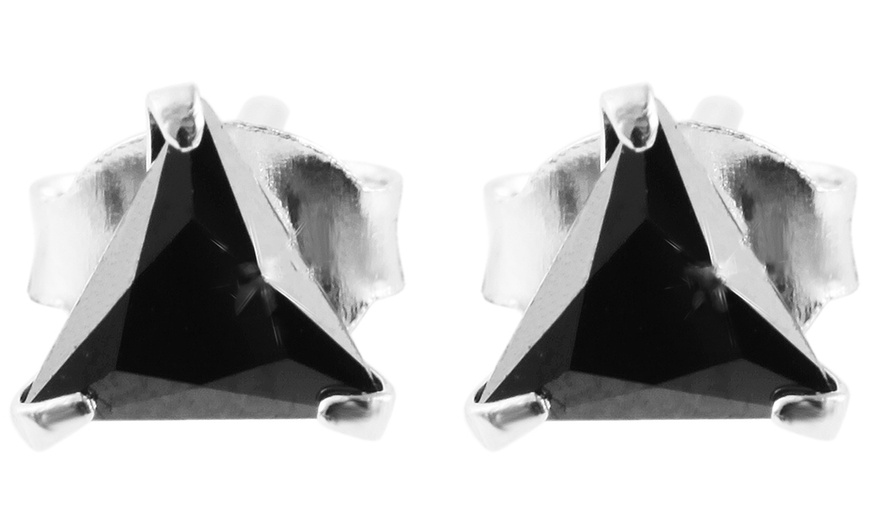 Image 43: 1, 2 ou 3 boucles d'oreilles goujons en argent sterling pour enfants