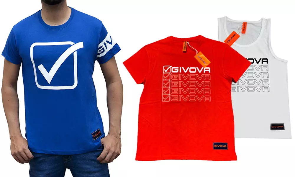 T-Shirt da uomo Givova, disponibile dalla M alla XXL in vari colori - Primary Image