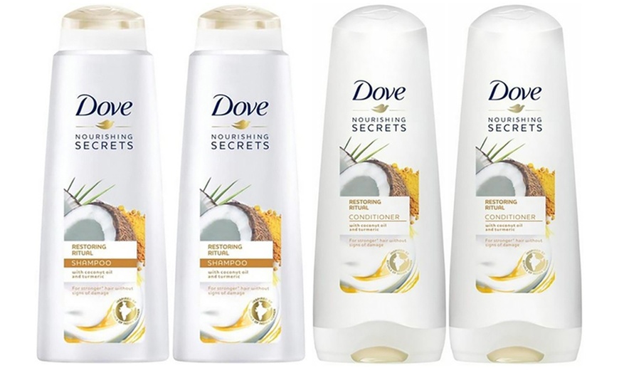 Image 3: Dove Conditioner and Shampoo