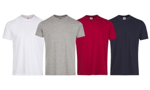 Four-Pack of Men's Plain T-Shirts