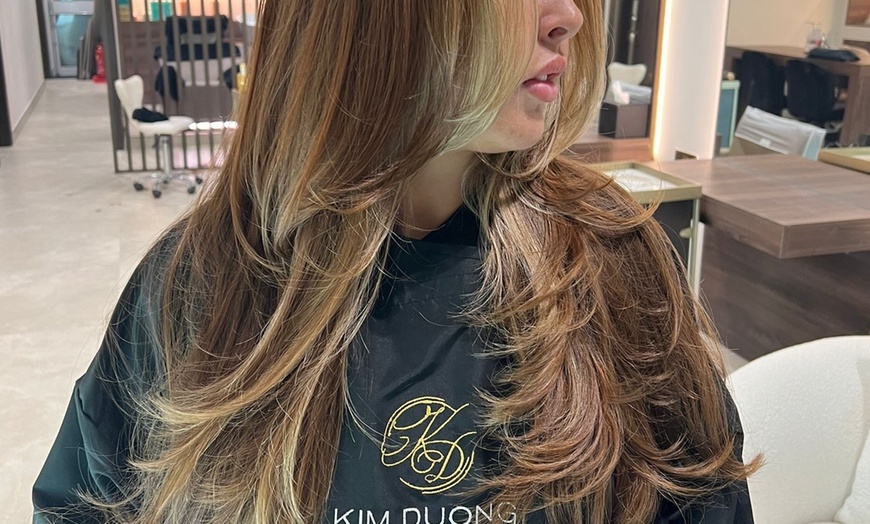 Image 7: Hair Styling Packages with Balayage Included at Kim Duong Hair