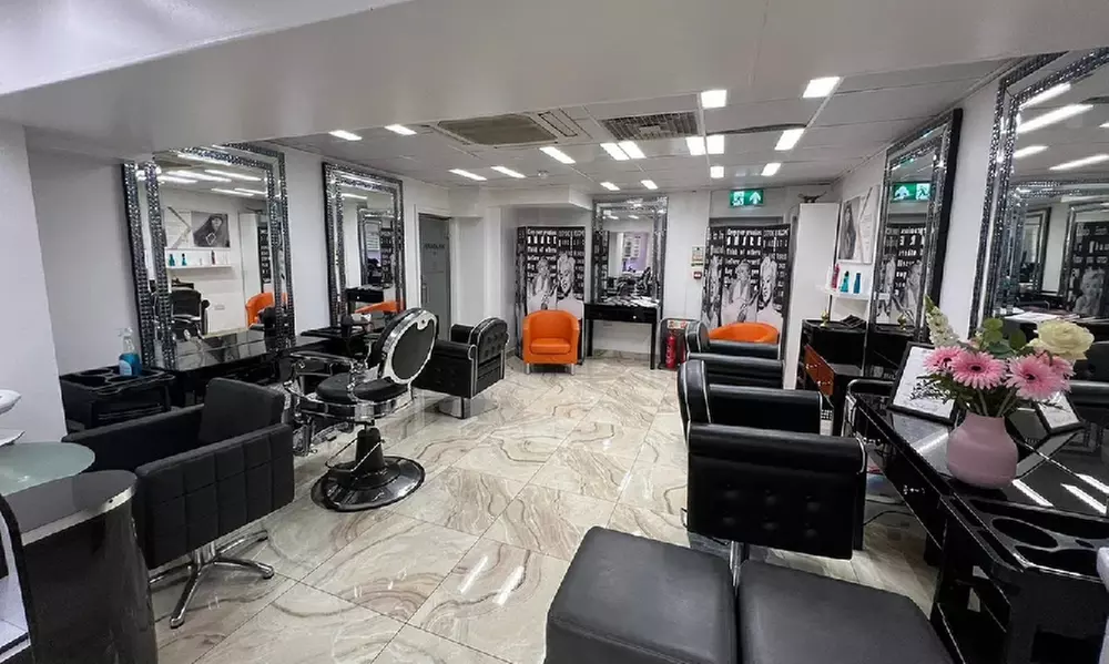 Get a Fresh Look with Wash, Cut & Blowdry with Highlights or Root Colouring (Up to 46% Off) - Primary Image