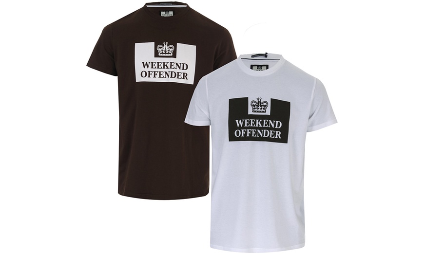 Image 1: Men's Two-Pack of T-Shirts