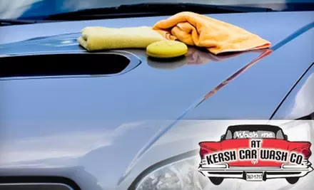 $15 for a Full-Service Works Wash at Kersh Car Wash Company ($29.95 Value) - Primary Image