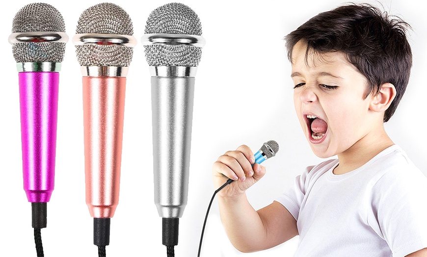 Image 3: Mini Karaoke Microphone