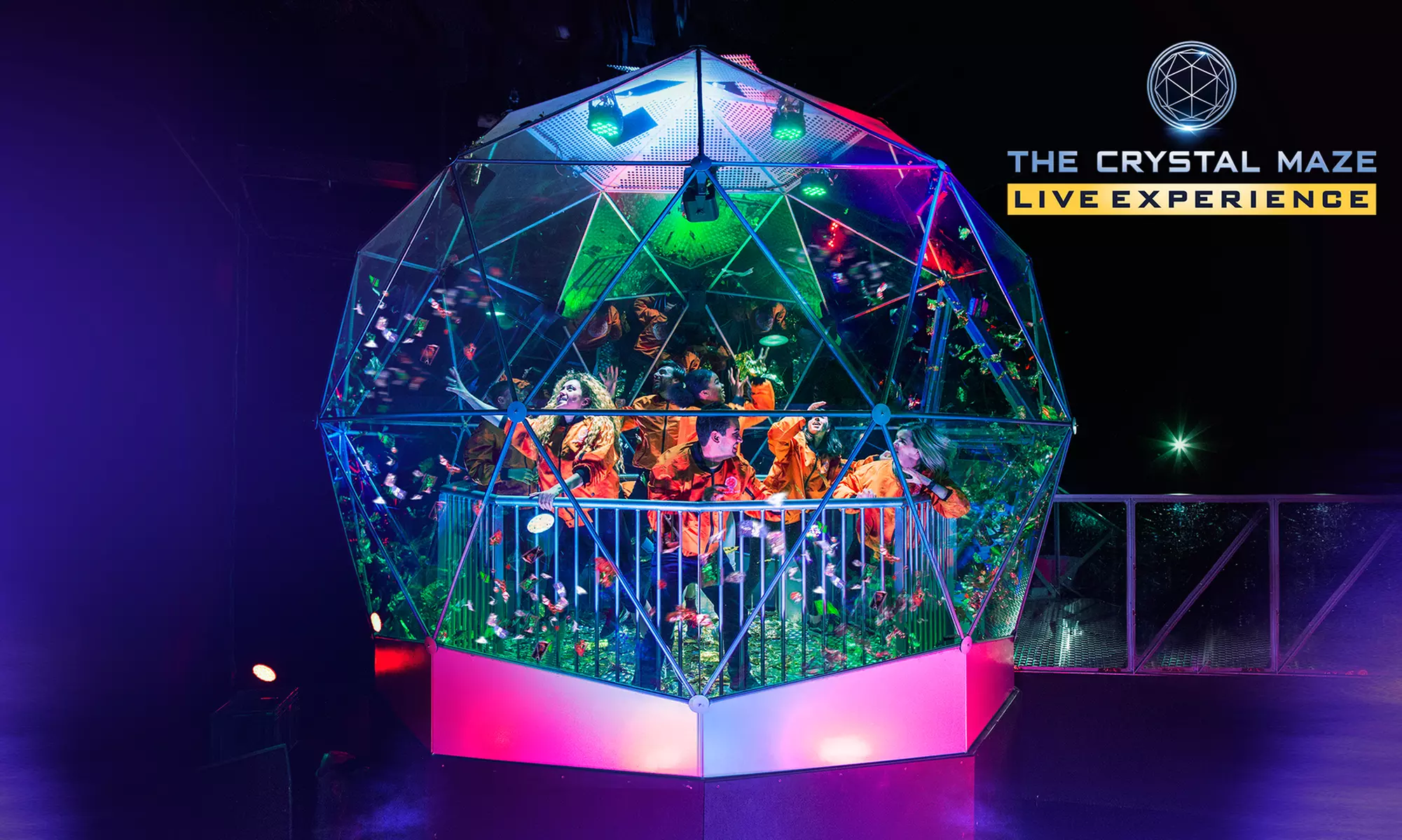 The Crystal Maze Live Experience with Cocktail and Crystal for Up to Eight at the Crystal Maze (Up to 32% Off) - Primary Image