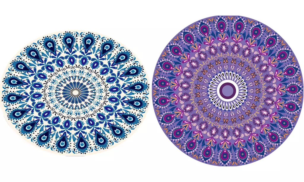 1x, 2x oder 3x Mandala-Tischdecke