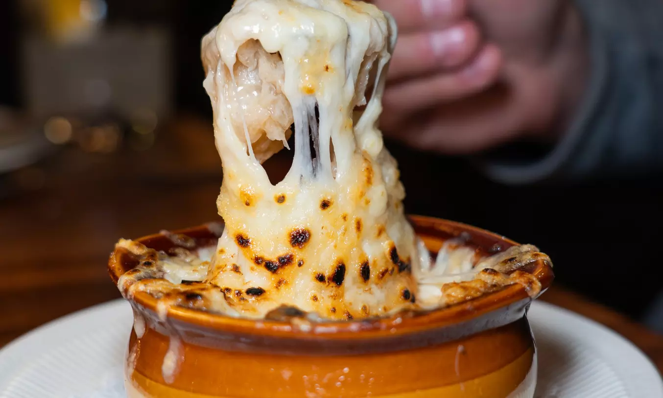 $100 or $200 to Spend on Food and Drinks at Upscale French Brasserie 