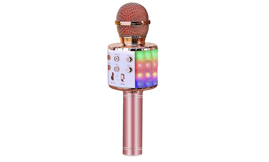 Image 4: Micrófono de karaoke con Bluetooth