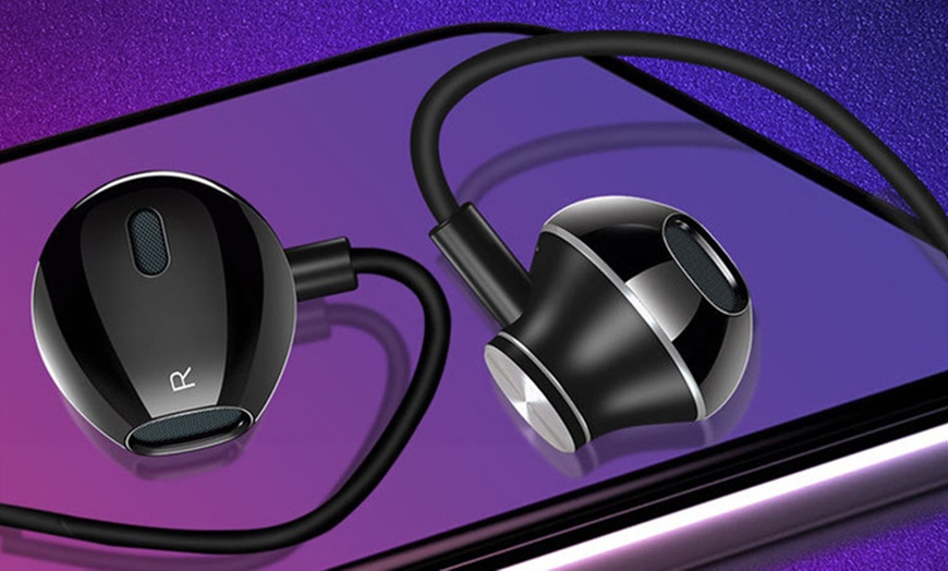 Image 10: In-Ear Earphones with Microphone