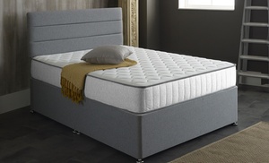 White Castle Max Support Memory Sprung Quilted Mattress