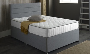 White Castle Max Support Memory Sprung Quilted Mattress