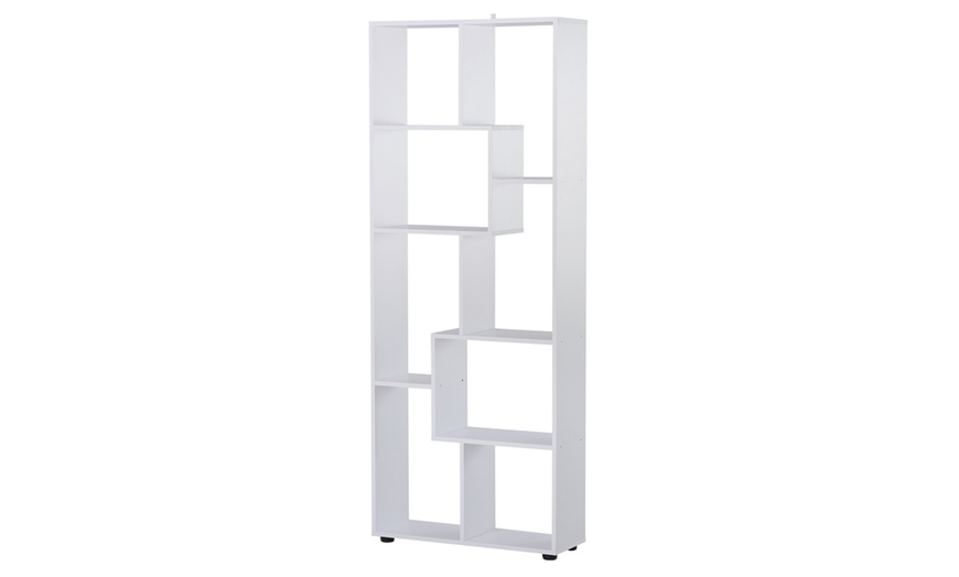 Image 2: HomCom Bookcase